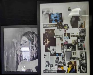 HA129Framed Rock Artist Posters