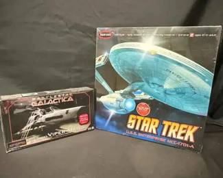 CT139Battlestar Galactica  Star Trek Model Kits