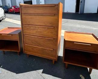 CT301Crate And Barrel Modern Mid Century Dressers