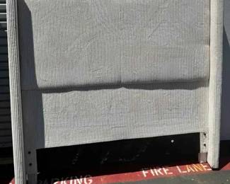 HA103Upholstered Ivory Headboard