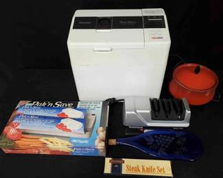 CT353Panasonic Bread Maker And More 