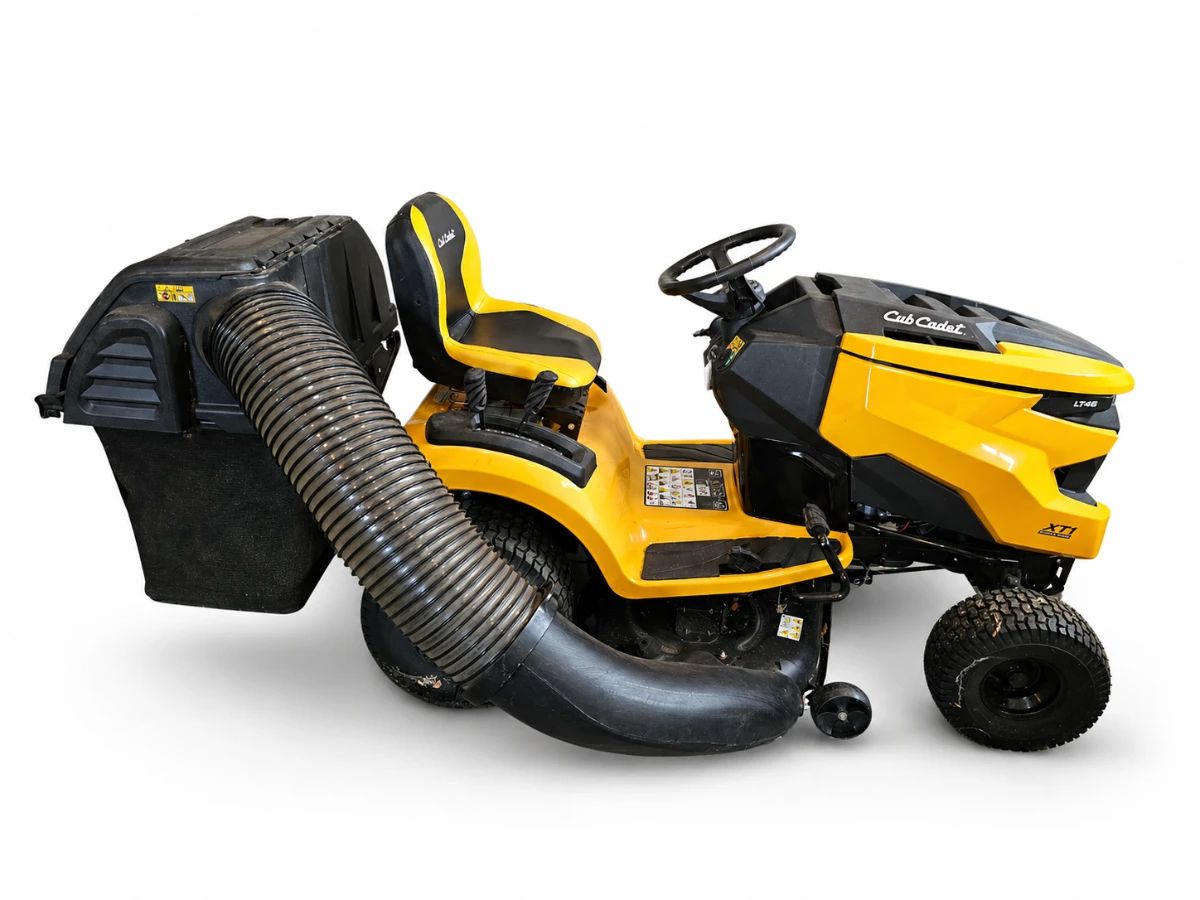 Cub Cadet XT1 LT46 Riding Mower w/ Bagger – Actual Mower Pictured