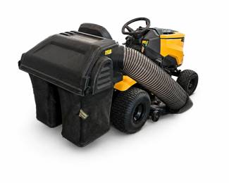 Cub Cadet XT1 LT46 Riding Mower w/ Bagger – Actual Mower Pictured