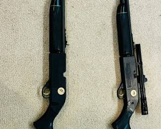 2 Crossman BB Guns (Model 66).  One with a scope.