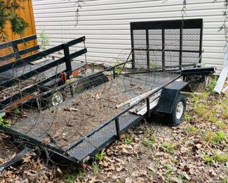 Steel Trailer with Ramp