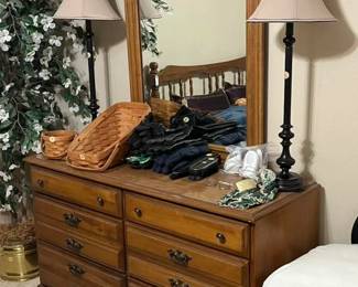 Guest Room Dresser with Mirror.