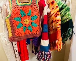 Vintage Crocheted Clothing 