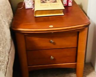 Matching pair of end tables in the Guest Bedroom.