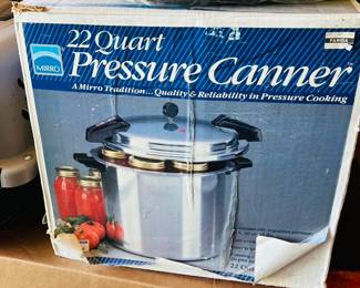 Mirro Pressure Canner.