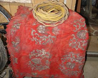 Old suede cloth fabric