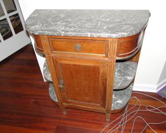 Marble top and sides end tables 2 of these