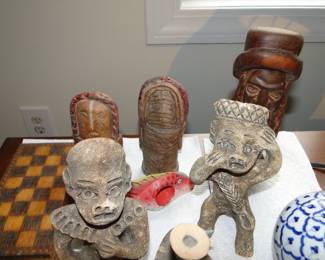 Columbian and other pottery