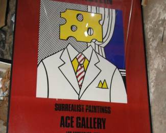 Roy Lichtenstein Signed Poster