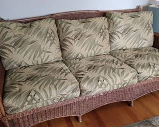 Rattan sofa
