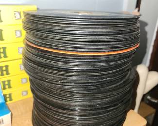 Collection of vintage 45's