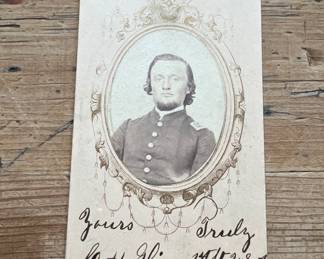 Civil War soldier photo