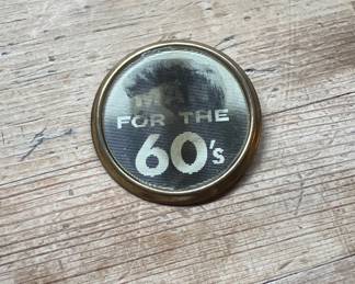 1960’s JFK campaign button
