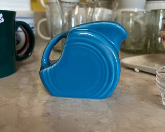 Peacock color mini disc Firstaware creamer