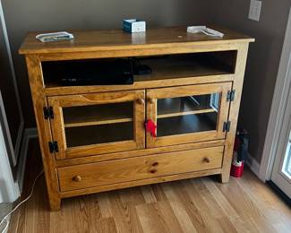 Pine TV stand