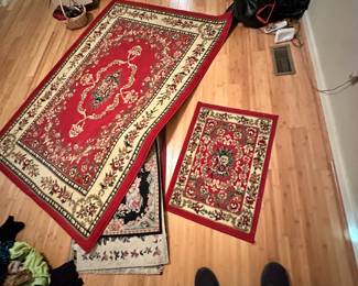 We have SO MANY RUGS
