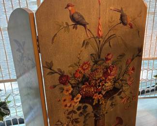 Colorful Fireplace Screen