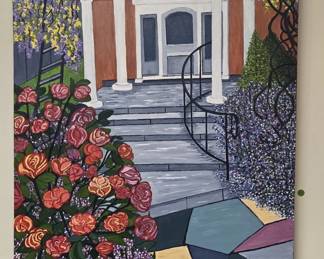 "A Blooming Welcome"   30”x40”