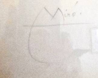 Pencil signature