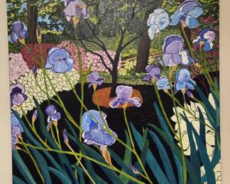 "Iris"   36”x36”