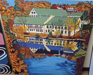 "Echo Bridge" 36" x 36"