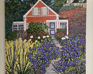 "Summer Garden"  36”x36”