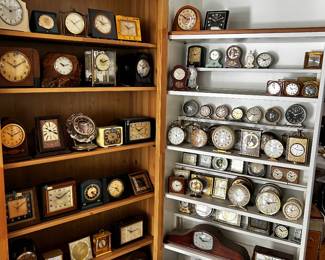 Vintage Art Deco Mid Century Clocks