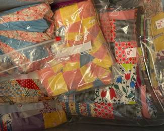 More vintage quilt tops