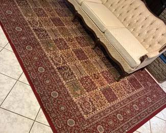 floor rug 5'7"  X  9' 10"