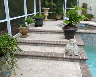 So many cool plants and statuary