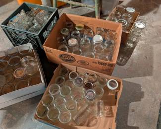 All sizes Canning Jars