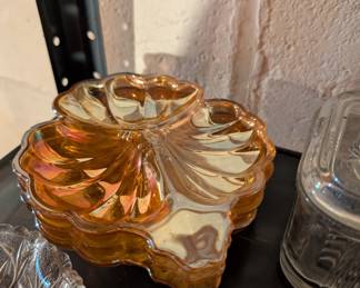 Carnival Glass Candy Dishes