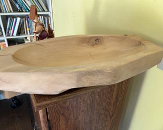 Wooden bowl