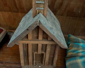 Bird house, church 