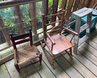 Kids rocker and child’s chair