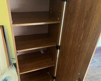 Cabinet with shelves 