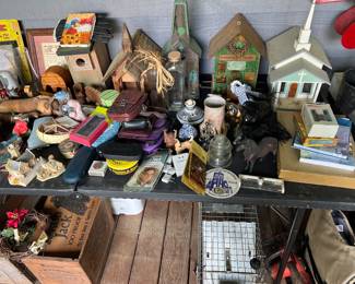Bird houses collectibles animal trap crates