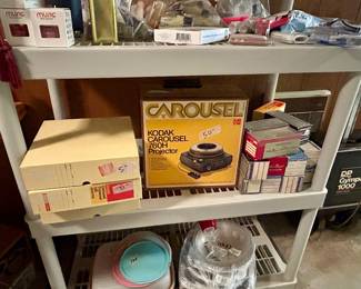 Slide projector and carosels