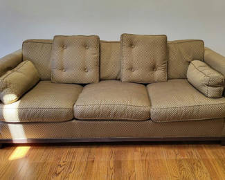 Lot 39: Upholstered Sofa