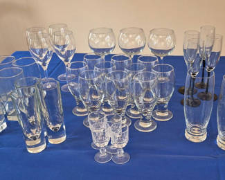 Lot 24: Stemware And Glassware