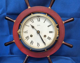 Lot 20: Decorative Clocks including Schatz Maritime Clock