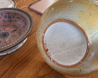 Stoneware Horse Plate by Hadley Pottery