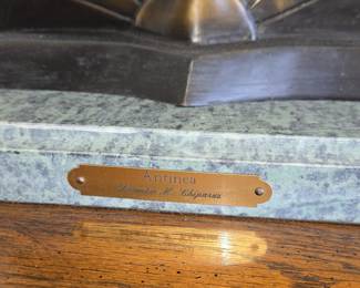 Antinea, Queen of Atlantis by Demetre H. Chiparus, Art Deco Bronze Sculpture