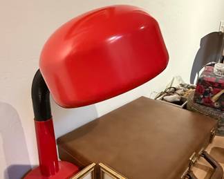 Red Gooseneck Desk Lamp by Fagerhults
