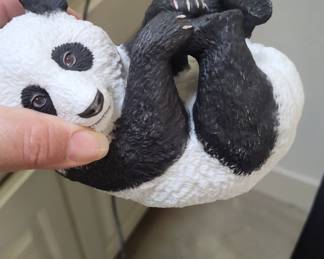 Lenox Panda Cub Fine Porcelain Figurine - 1990 Smithsonian Endangered Baby Animal Collection