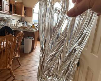 Art Vannes France Crystal Vase